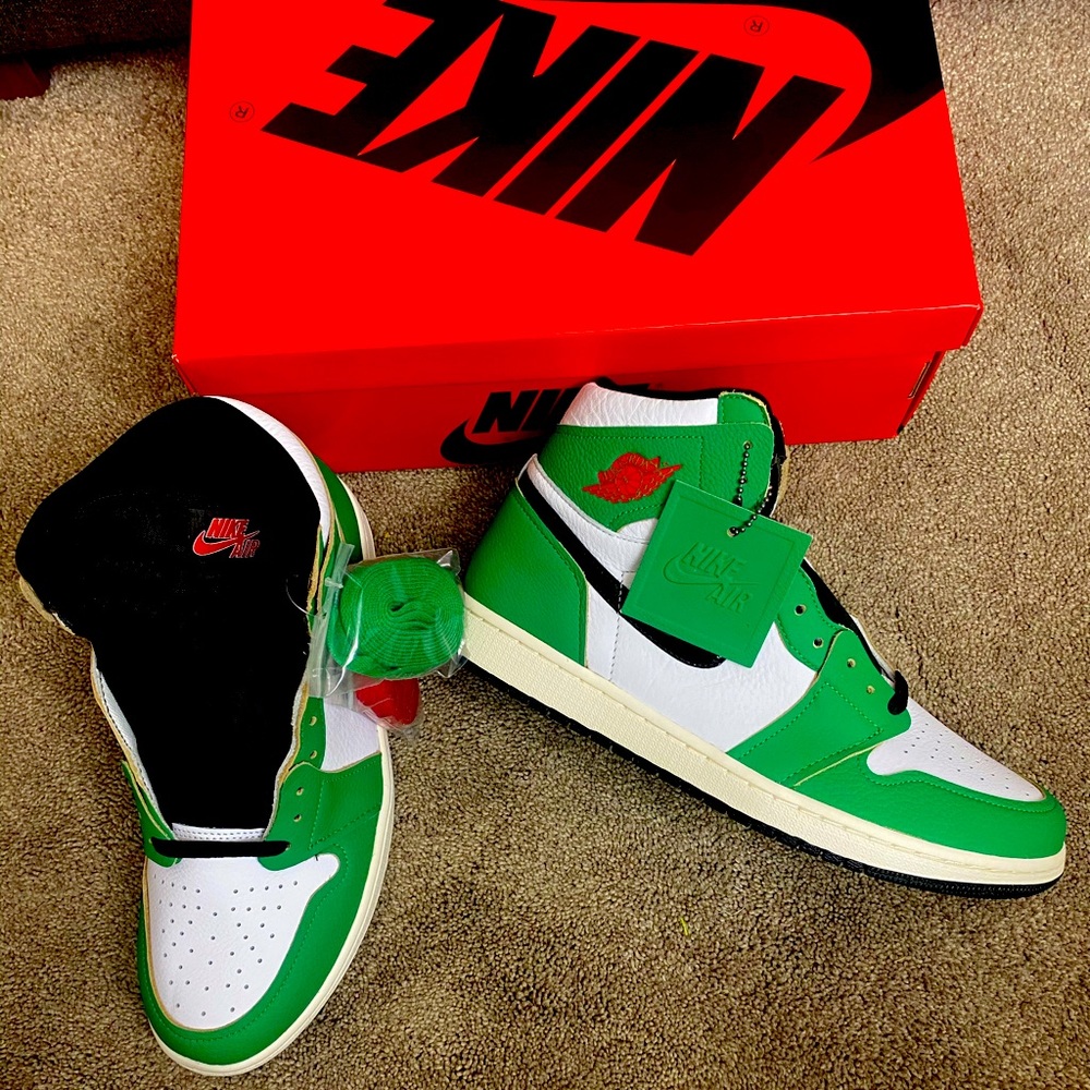 Jordan 1 lucky green